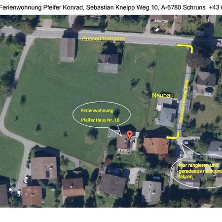 Ferienwohnung Konrad Pfeifer Schruns Bagian luar foto