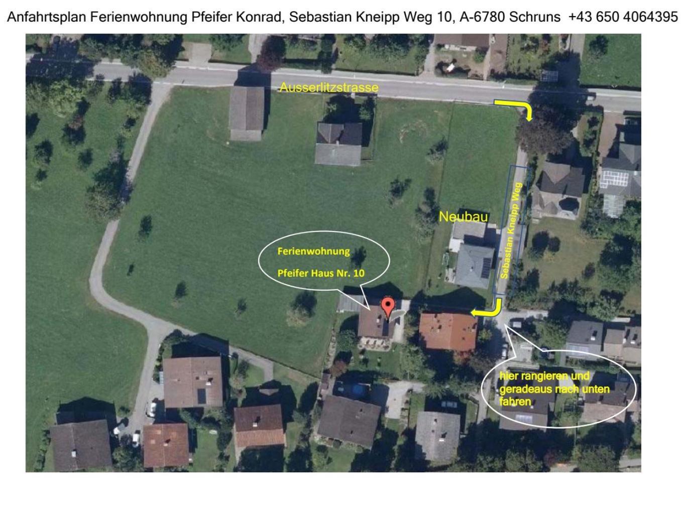 Ferienwohnung Konrad Pfeifer Schruns Bagian luar foto